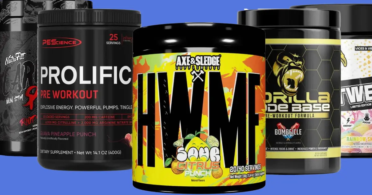 Best Pre-Workouts Without Beta-Alanine (No Tingling)