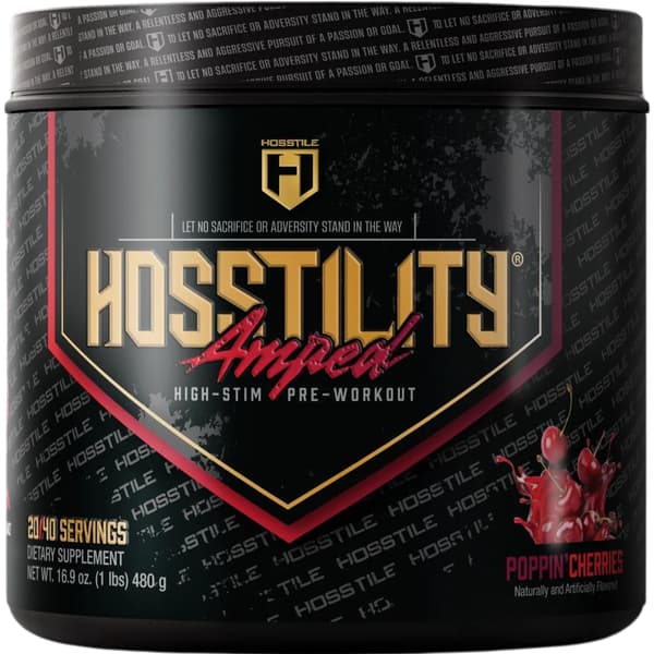 Hosstility Amped High Stim Pre-Workout
