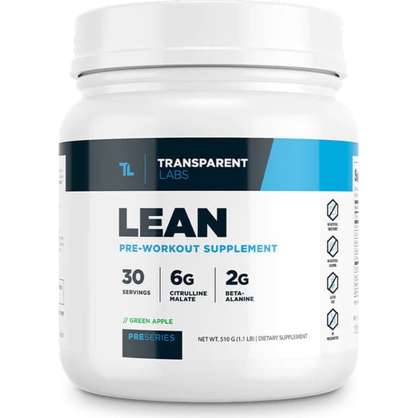 Transparent Labs Lean Pre Workout